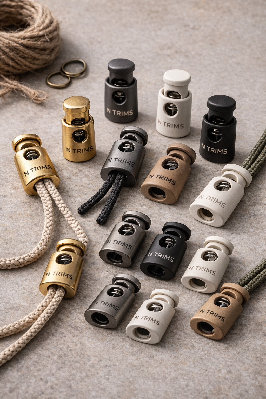 Drawstring Stoppers